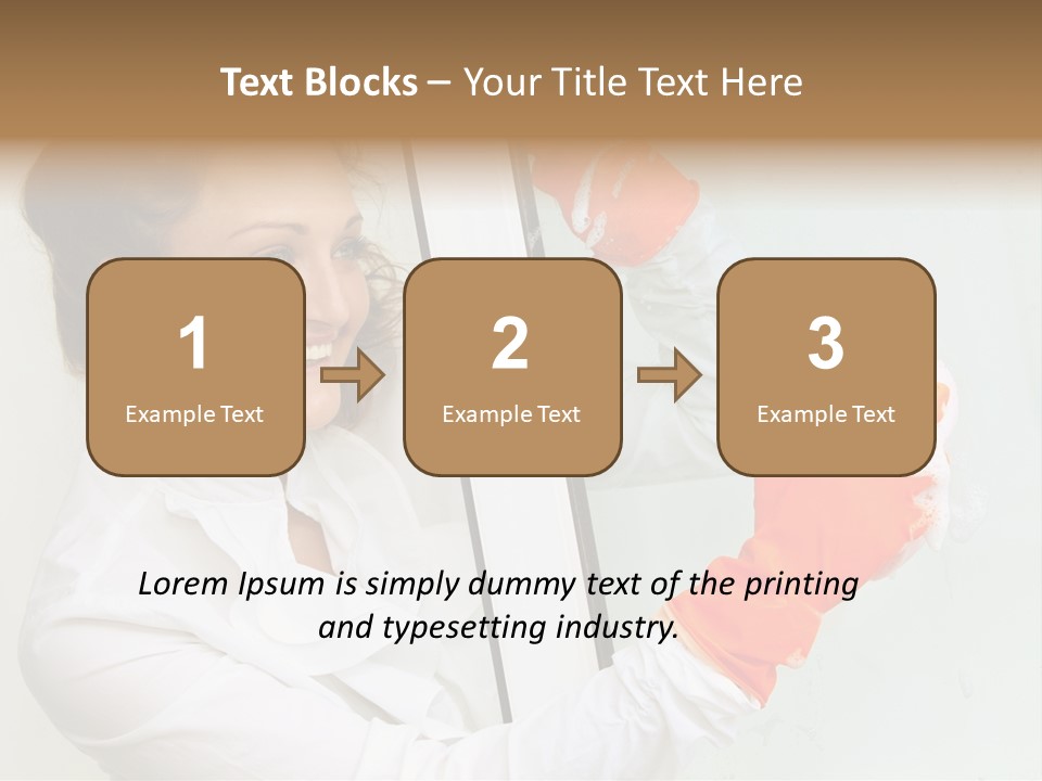 Businesspeople Duty Household PowerPoint Template