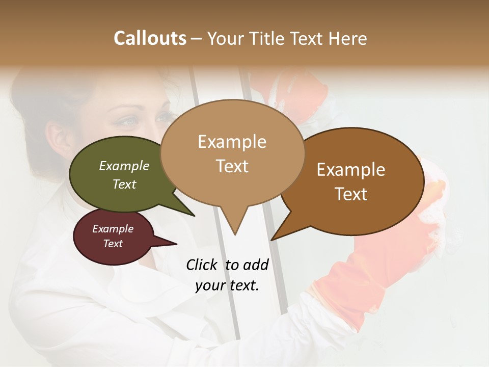 Businesspeople Duty Household PowerPoint Template