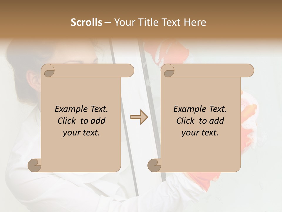 Businesspeople Duty Household PowerPoint Template