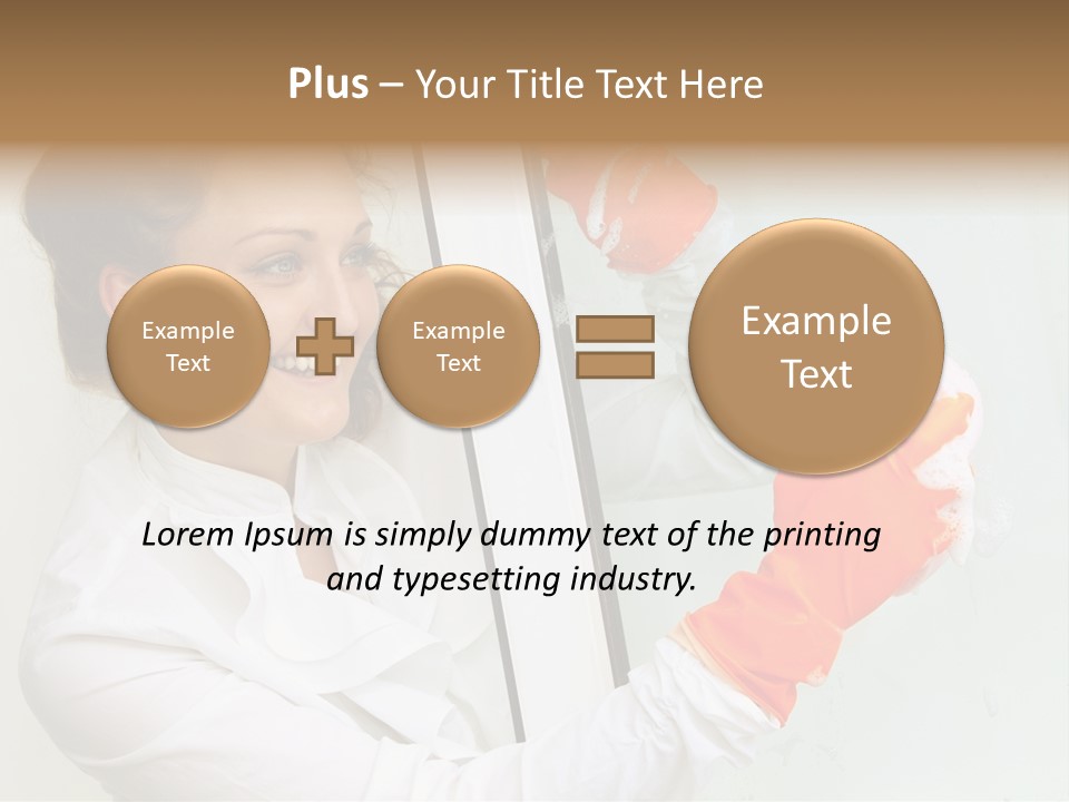 Businesspeople Duty Household PowerPoint Template