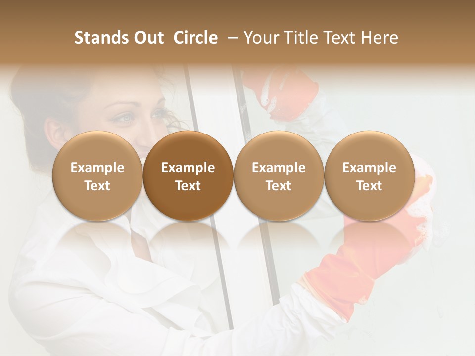 Businesspeople Duty Household PowerPoint Template