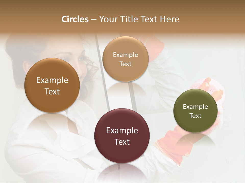 Businesspeople Duty Household PowerPoint Template