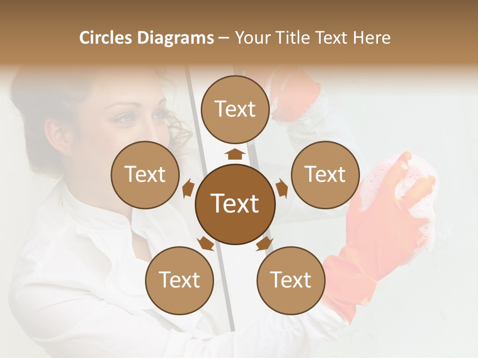 Businesspeople Duty Household PowerPoint Template