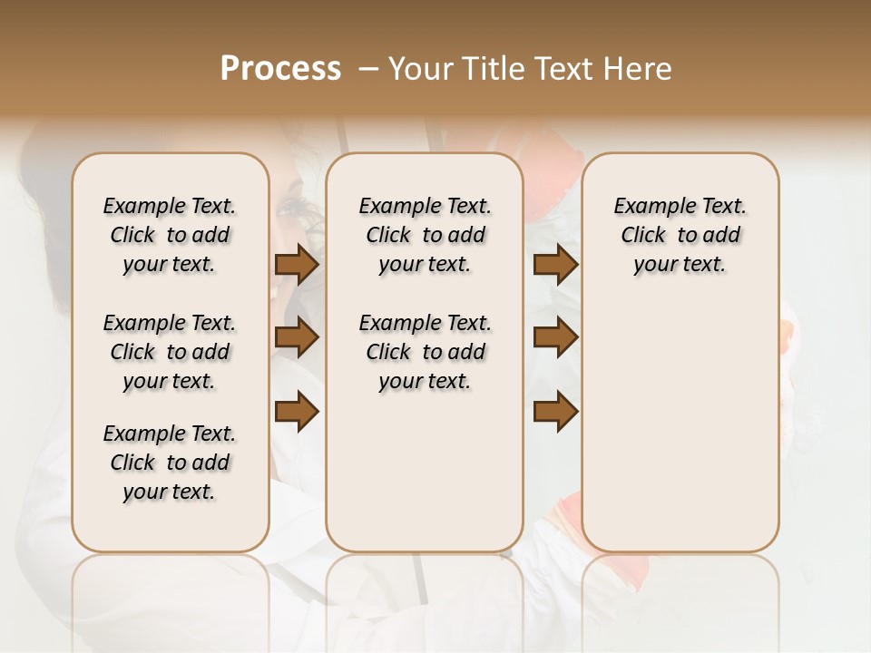 Businesspeople Duty Household PowerPoint Template
