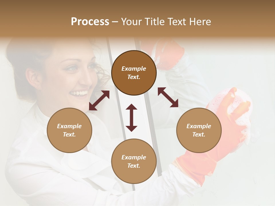 Businesspeople Duty Household PowerPoint Template