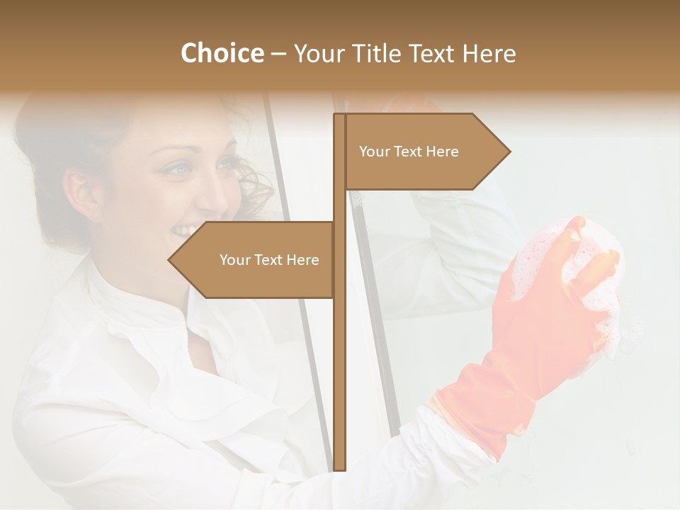 Businesspeople Duty Household PowerPoint Template