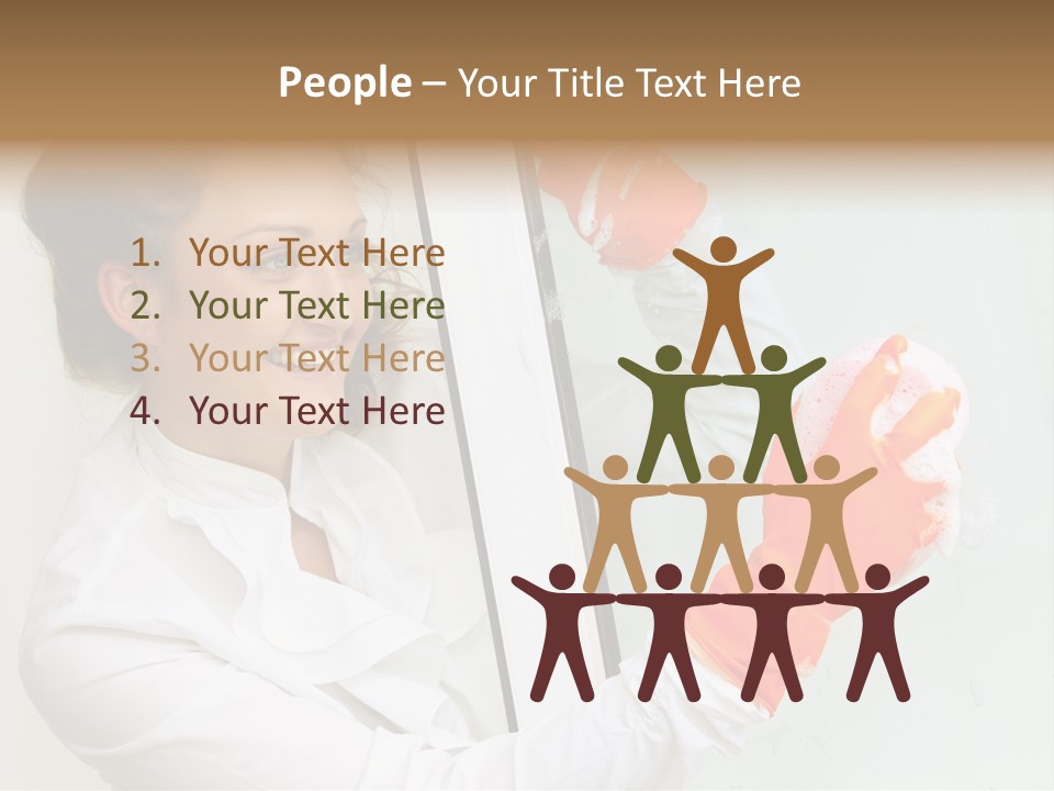 Businesspeople Duty Household PowerPoint Template