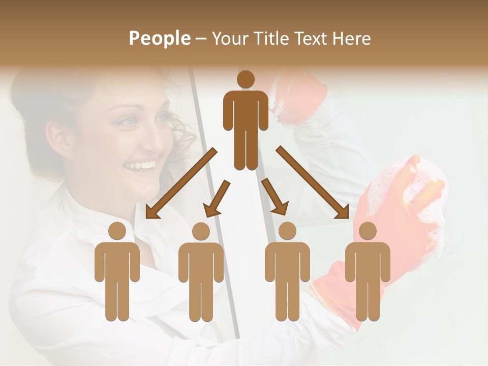 Businesspeople Duty Household PowerPoint Template