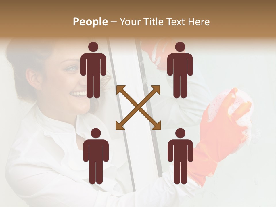 Businesspeople Duty Household PowerPoint Template