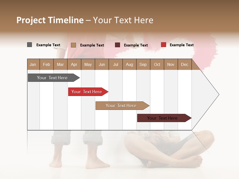 Workplace Repair Decorating PowerPoint Template