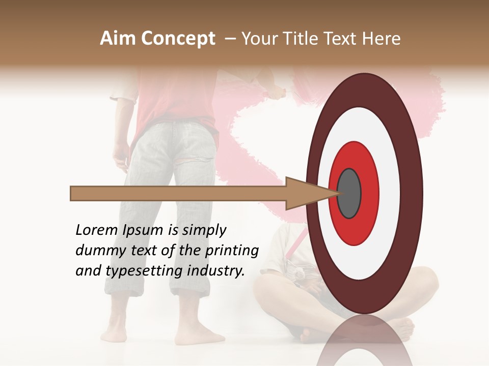 Workplace Repair Decorating PowerPoint Template