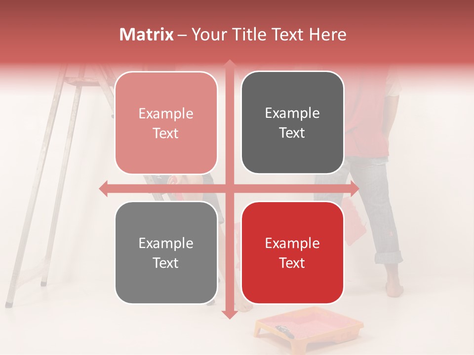 Materials Color Worker PowerPoint Template