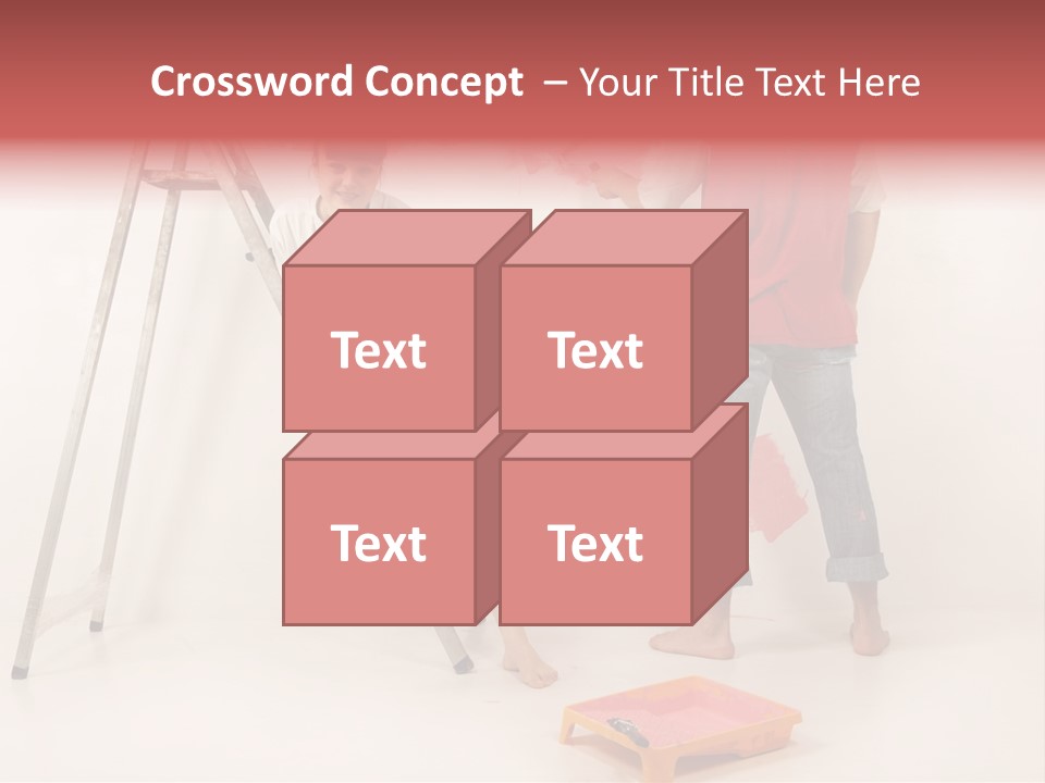 Materials Color Worker PowerPoint Template