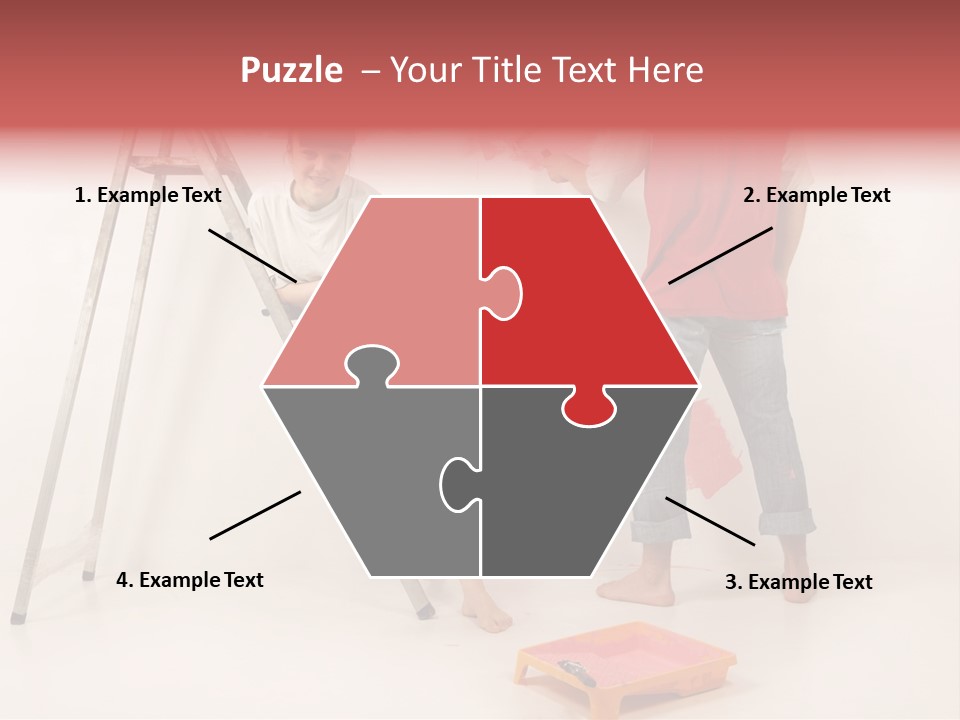 Materials Color Worker PowerPoint Template