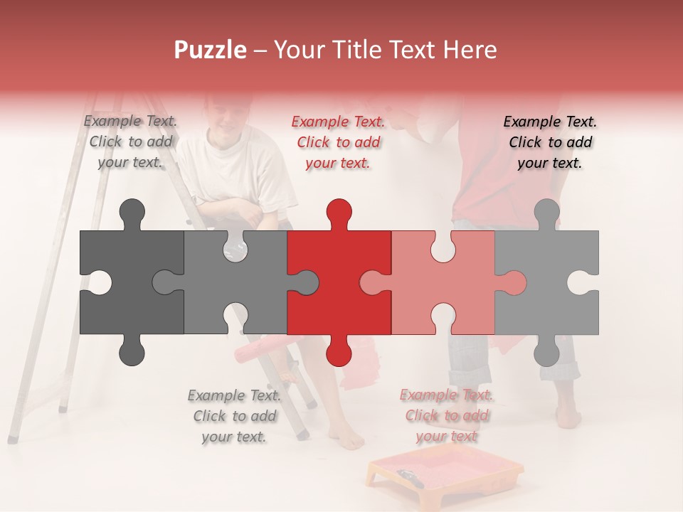 Materials Color Worker PowerPoint Template