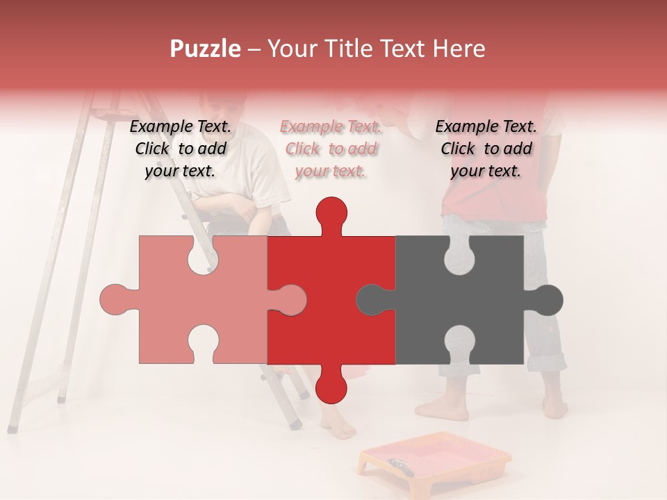 Materials Color Worker PowerPoint Template