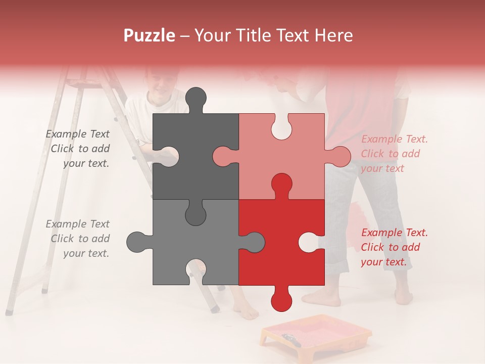 Materials Color Worker PowerPoint Template