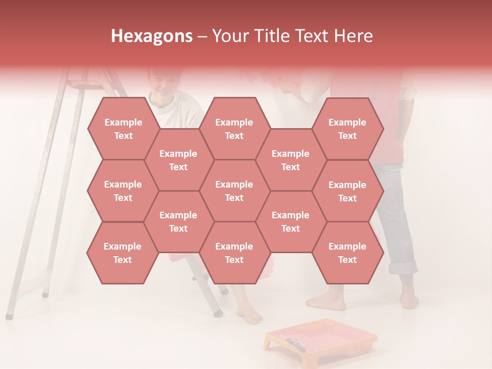 Materials Color Worker PowerPoint Template