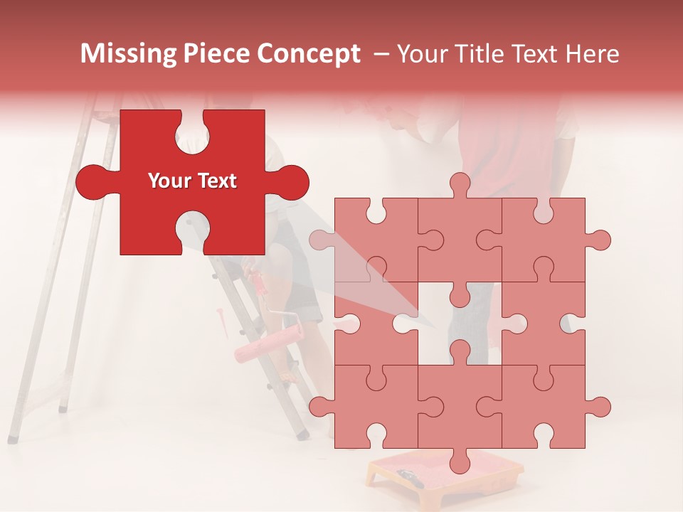 Materials Color Worker PowerPoint Template