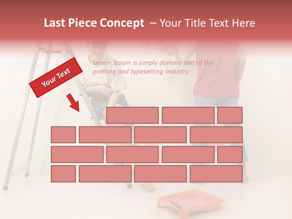 Materials Color Worker PowerPoint Template
