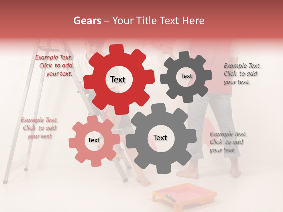 Materials Color Worker PowerPoint Template