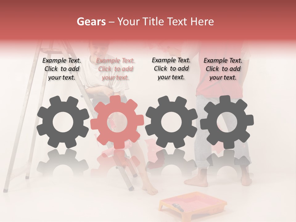 Materials Color Worker PowerPoint Template