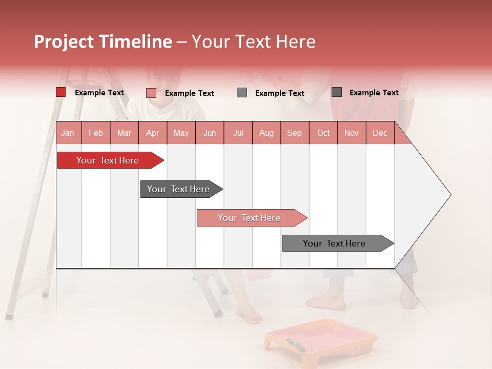 Materials Color Worker PowerPoint Template