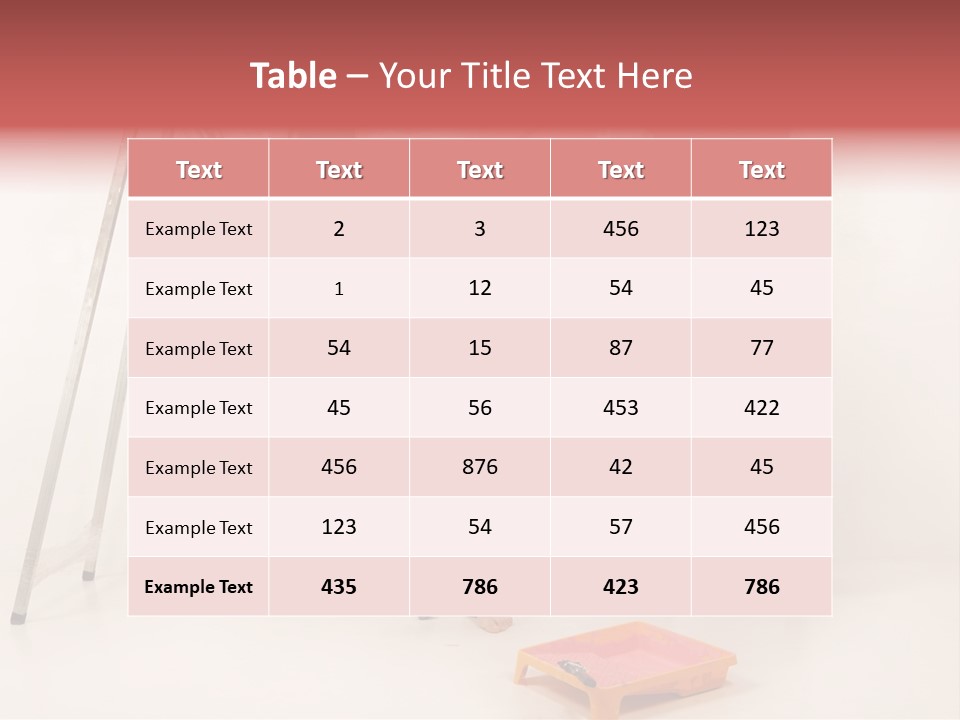 Materials Color Worker PowerPoint Template