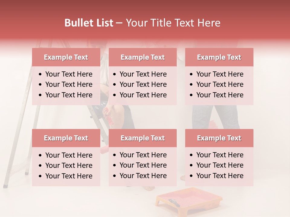 Materials Color Worker PowerPoint Template