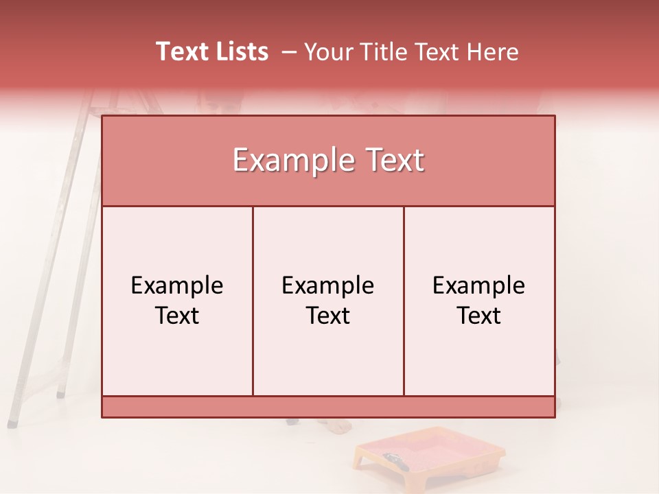 Materials Color Worker PowerPoint Template