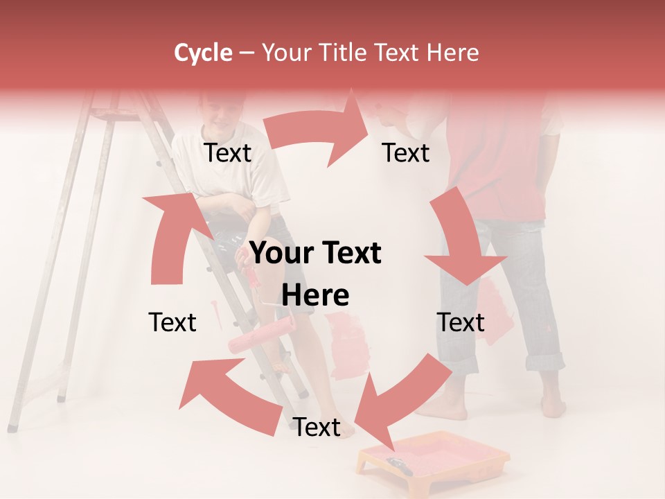 Materials Color Worker PowerPoint Template