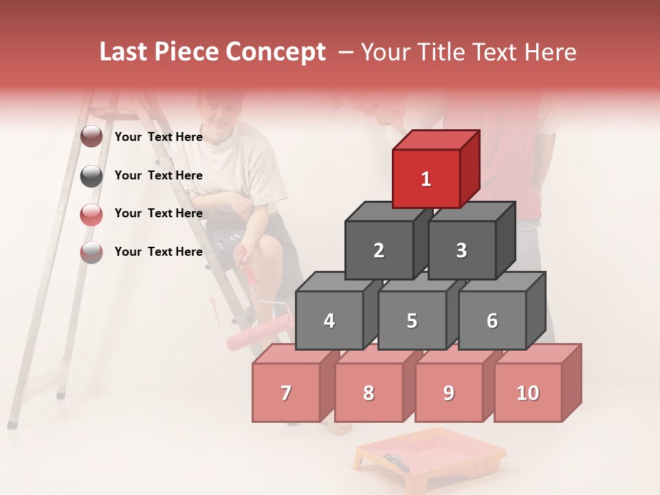 Materials Color Worker PowerPoint Template