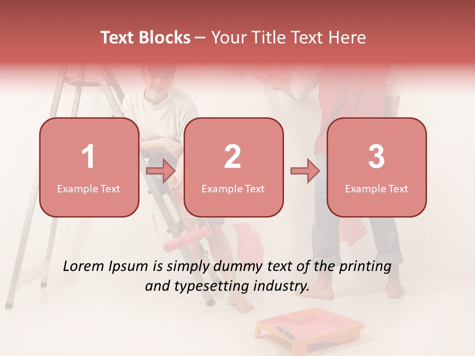 Materials Color Worker PowerPoint Template