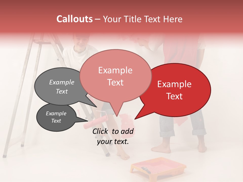 Materials Color Worker PowerPoint Template