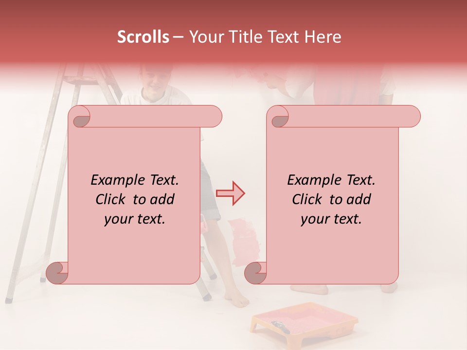 Materials Color Worker PowerPoint Template