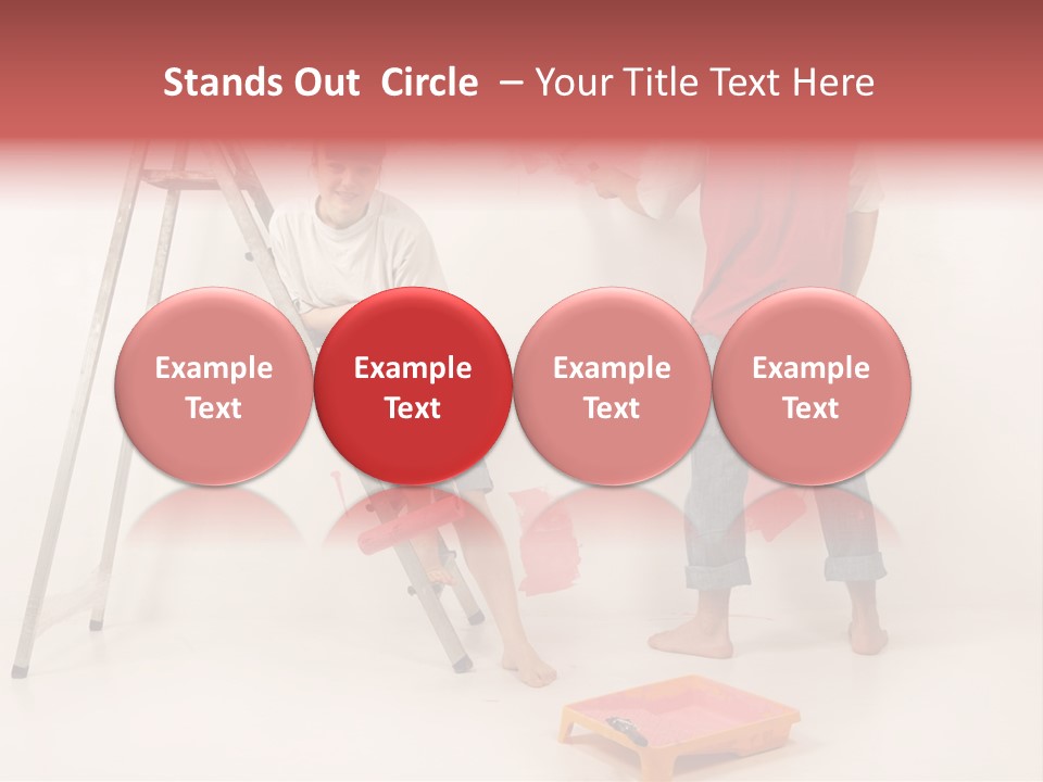 Materials Color Worker PowerPoint Template