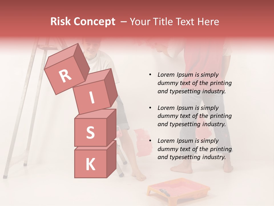 Materials Color Worker PowerPoint Template