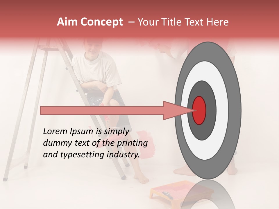 Materials Color Worker PowerPoint Template