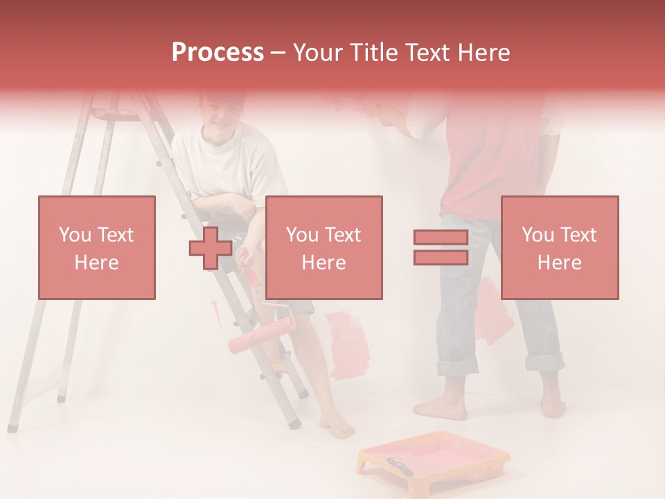 Materials Color Worker PowerPoint Template