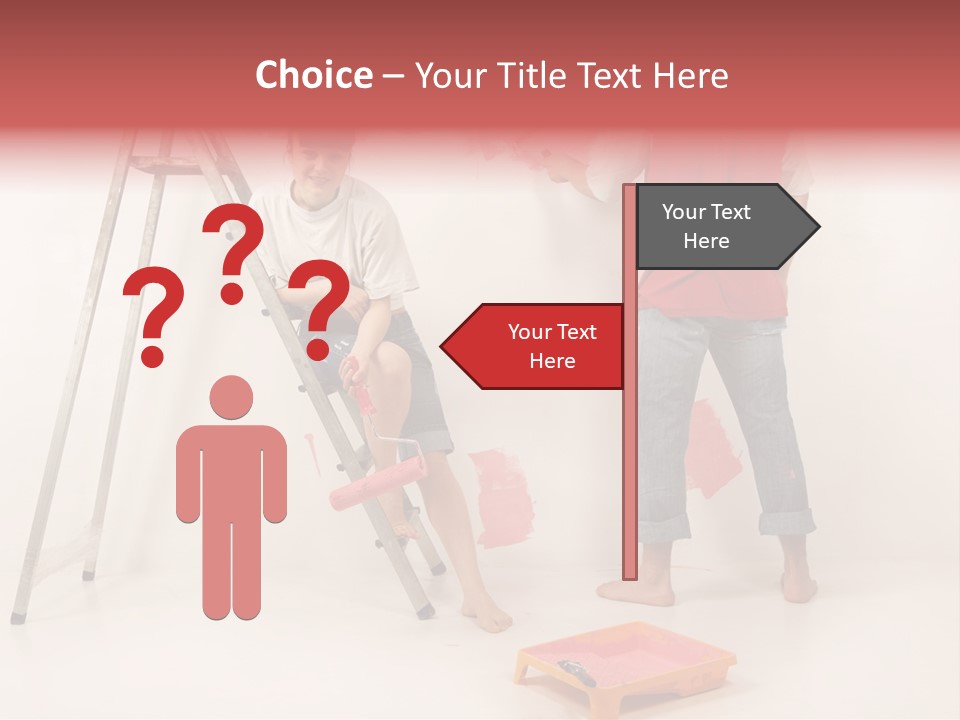Materials Color Worker PowerPoint Template