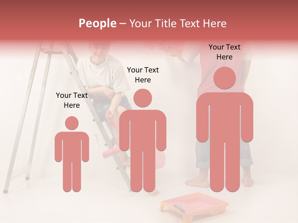 Materials Color Worker PowerPoint Template