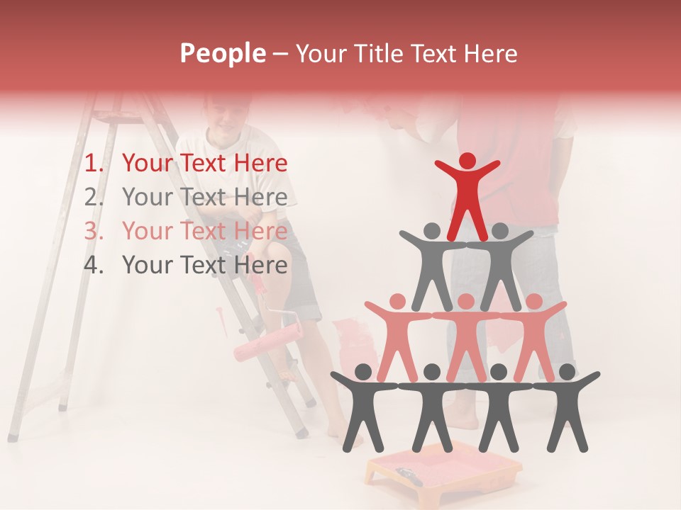 Materials Color Worker PowerPoint Template