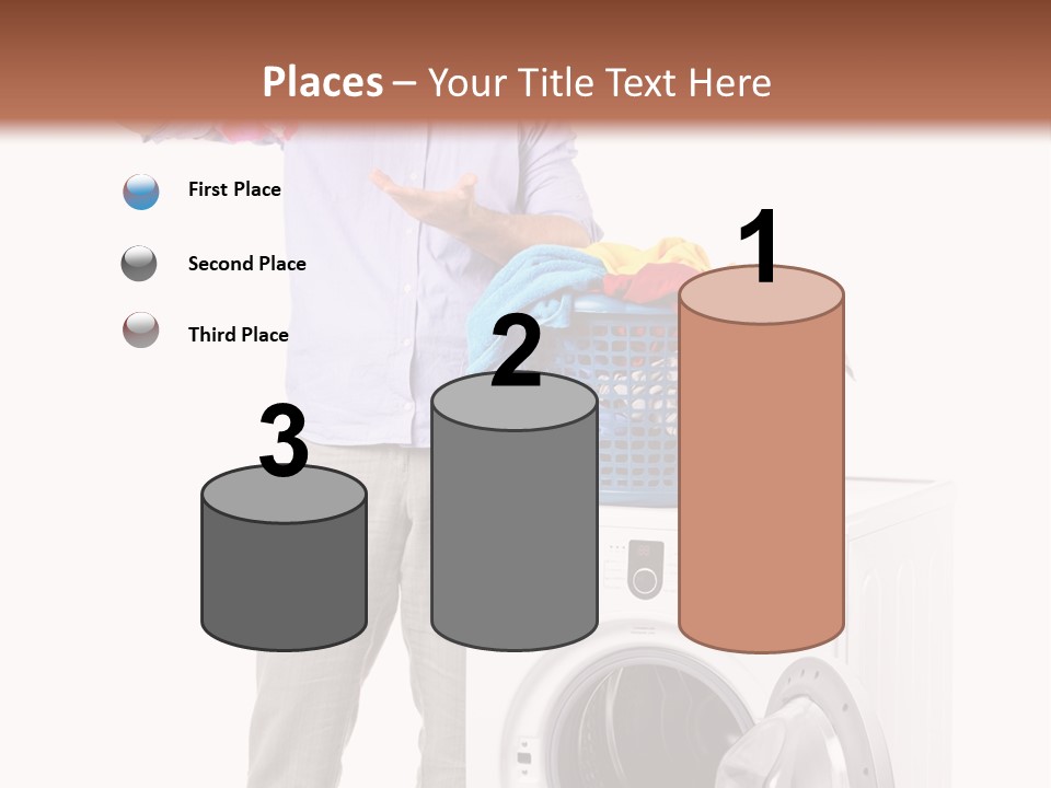 Adult Surprise Portrait PowerPoint Template