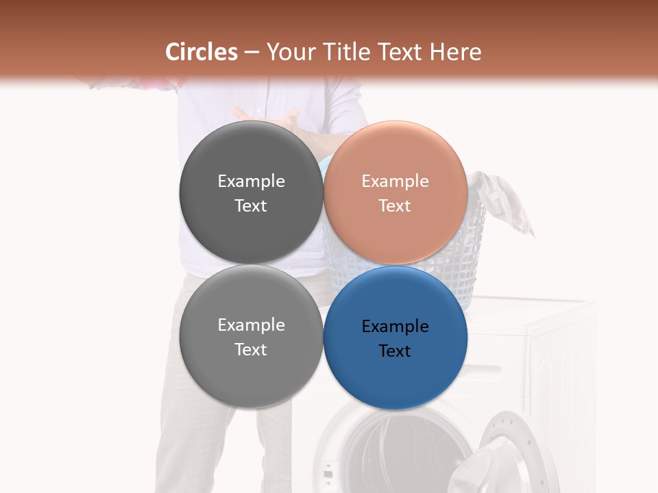 Adult Surprise Portrait PowerPoint Template