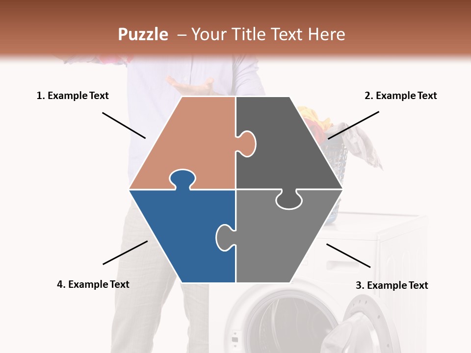 Adult Surprise Portrait PowerPoint Template