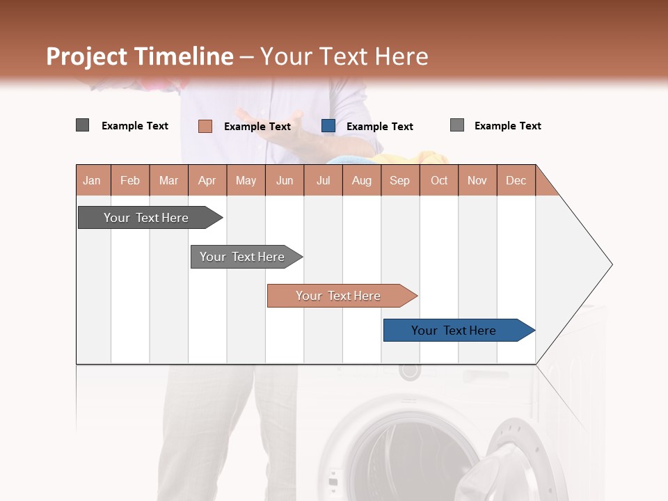 Adult Surprise Portrait PowerPoint Template