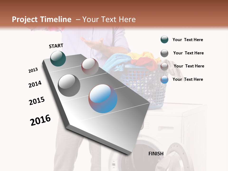 Adult Surprise Portrait PowerPoint Template