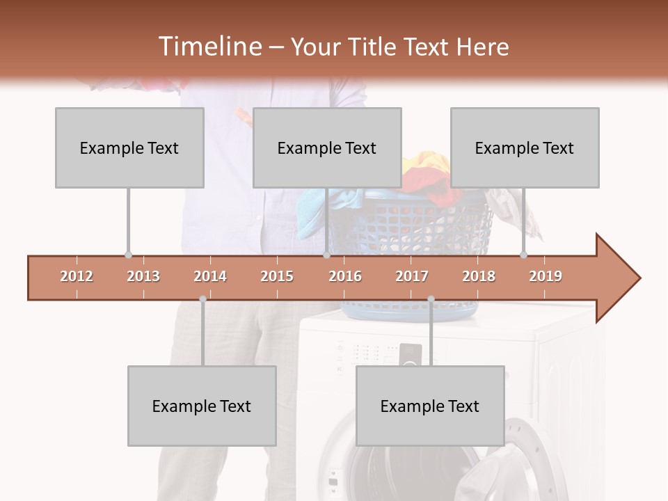 Adult Surprise Portrait PowerPoint Template