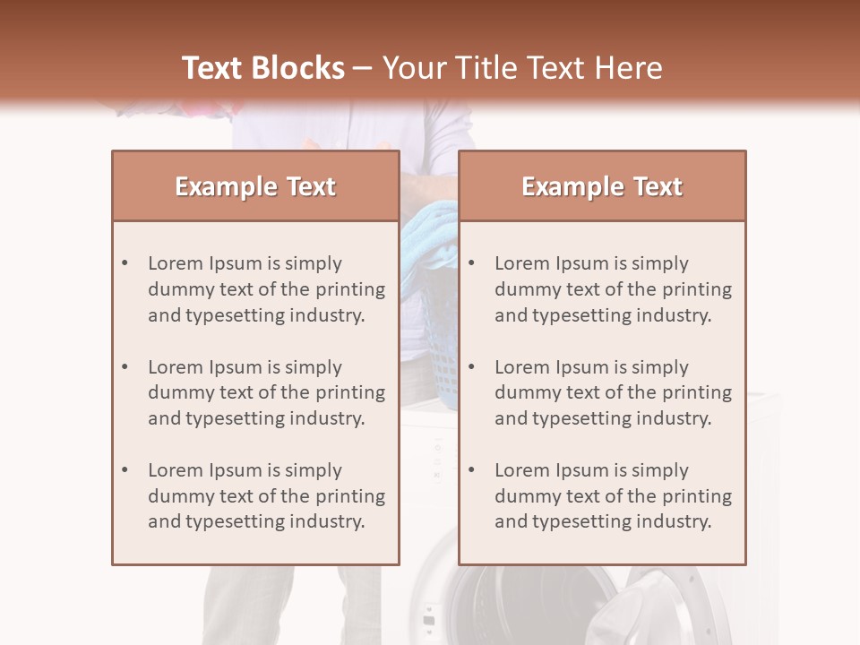 Adult Surprise Portrait PowerPoint Template
