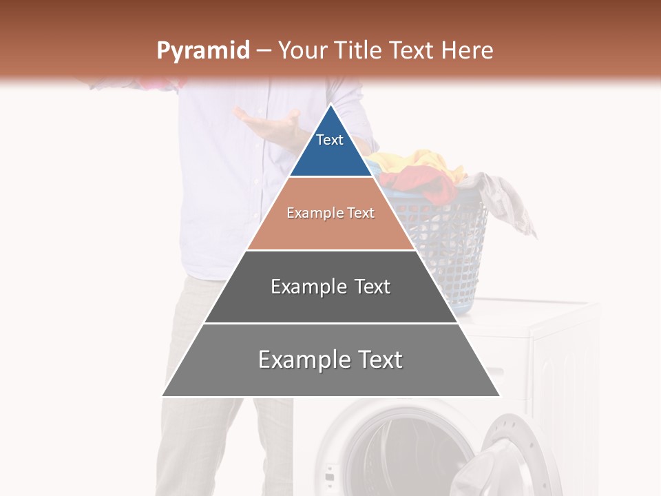 Adult Surprise Portrait PowerPoint Template